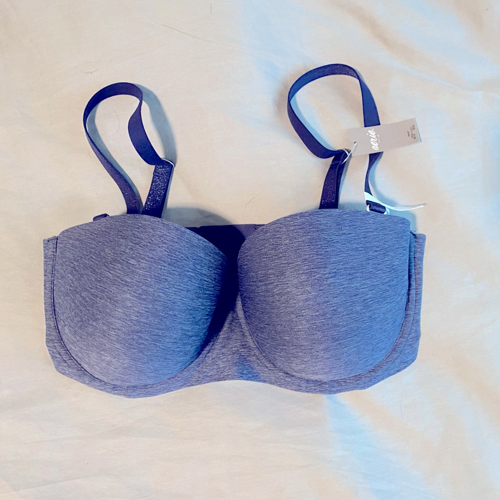Blue Aerie Strapless Bra